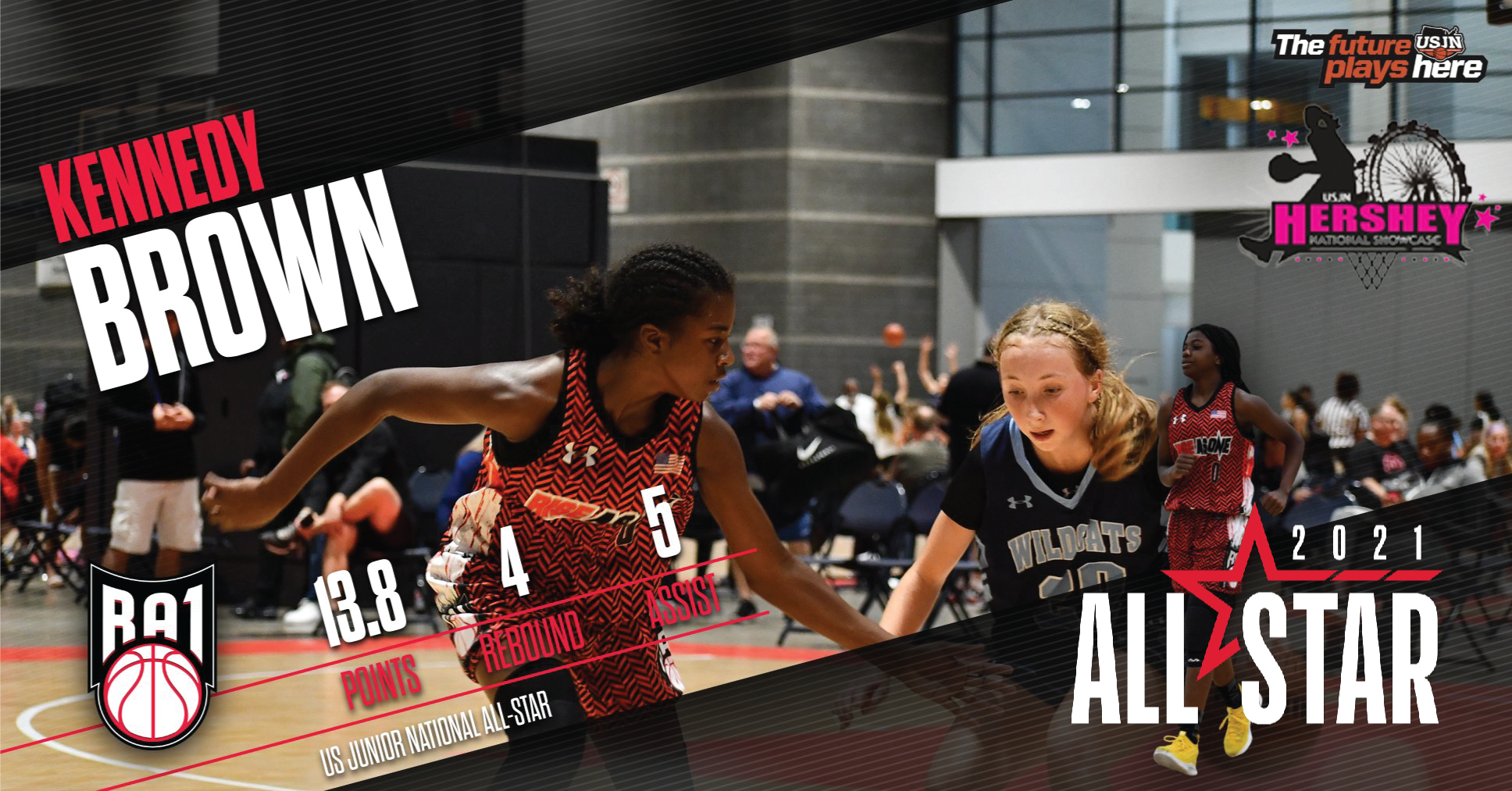 Kennedy Brown - Academic & Athletic Excellence - The Basketball Factory Alumni