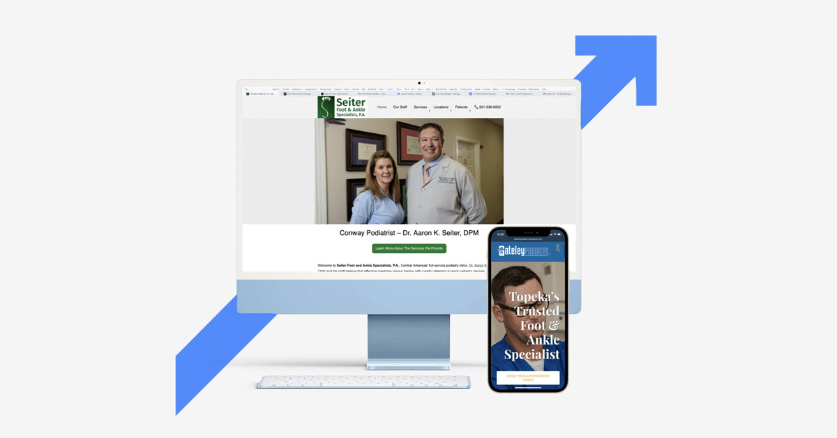 Foot Clinic Website - Website Showcase