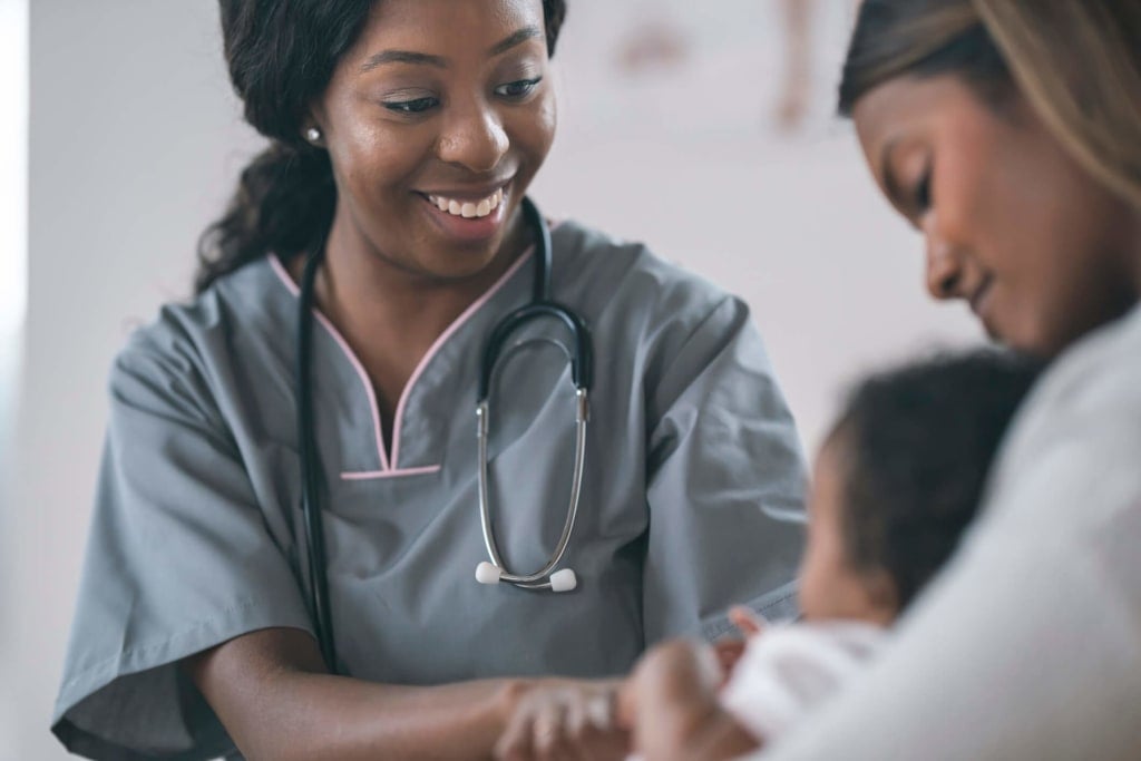 Healthcare professionals conference background