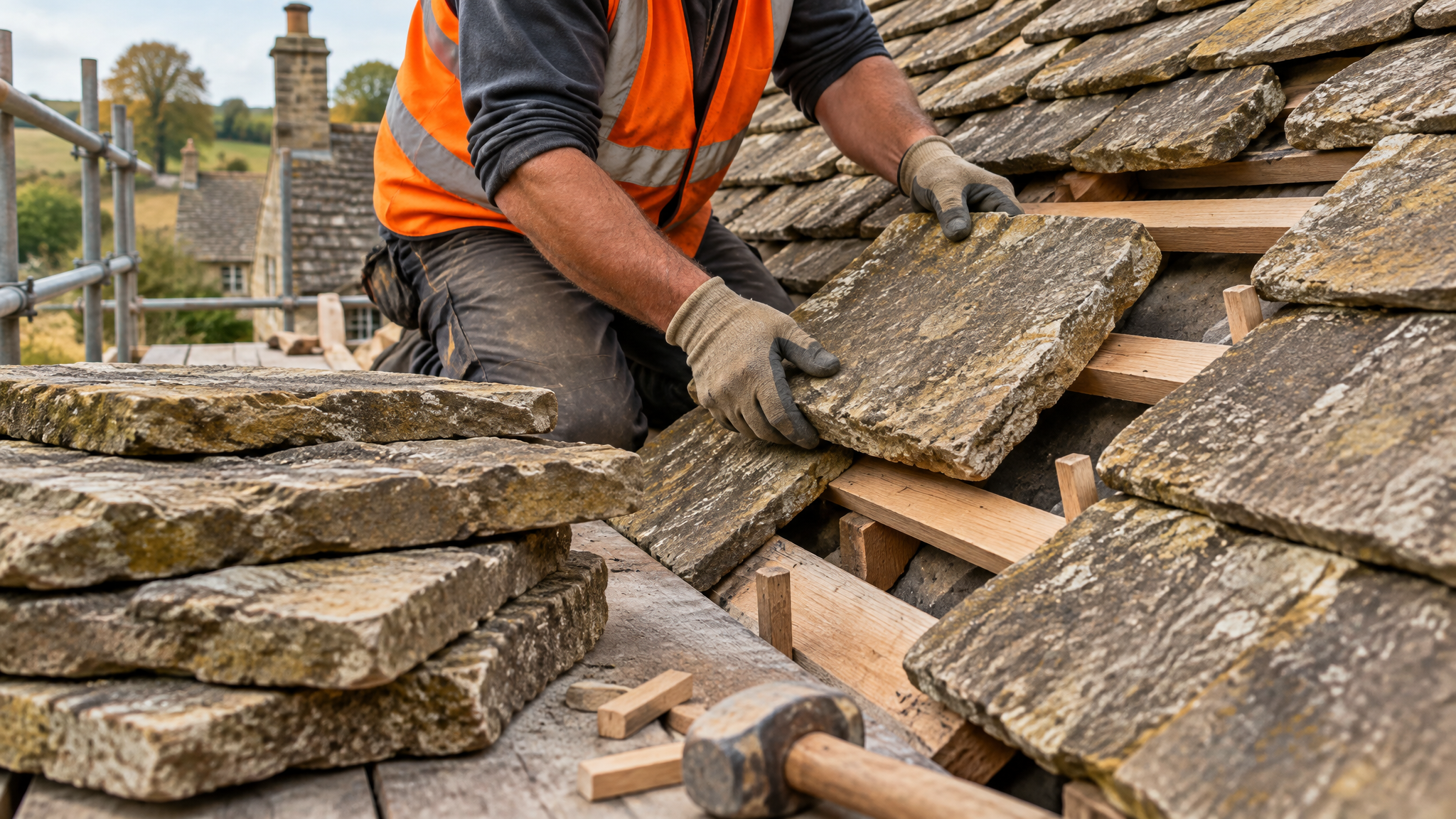 Horsham Stone Roofing photo 2
