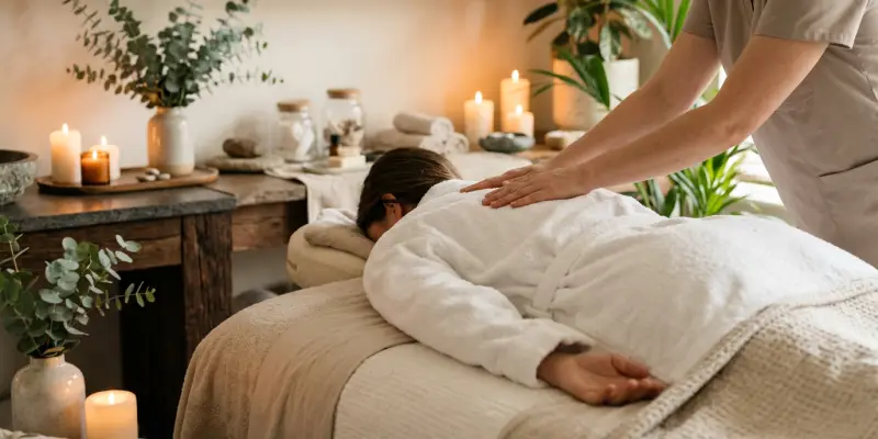 Massagem relaxante corporal em spa em Sorocaba