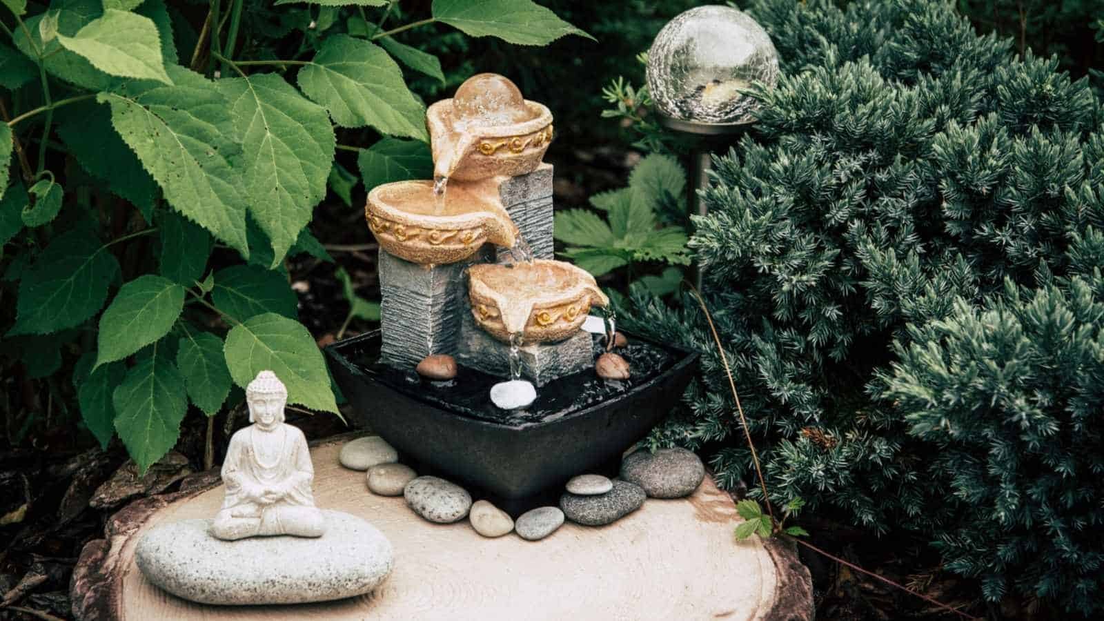 Peaceful wellness environment