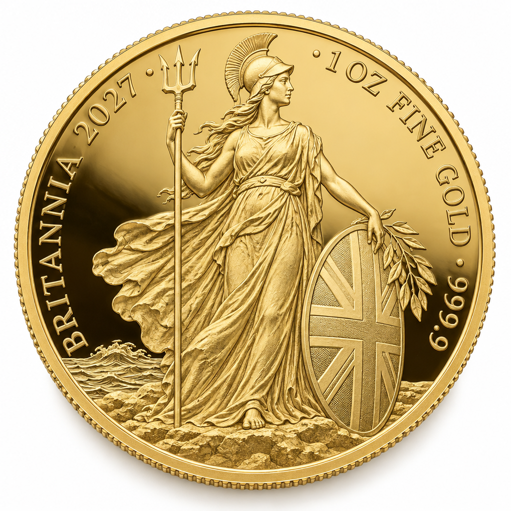 Royal Mint 1 oz Britannia 2027 Gold Coin