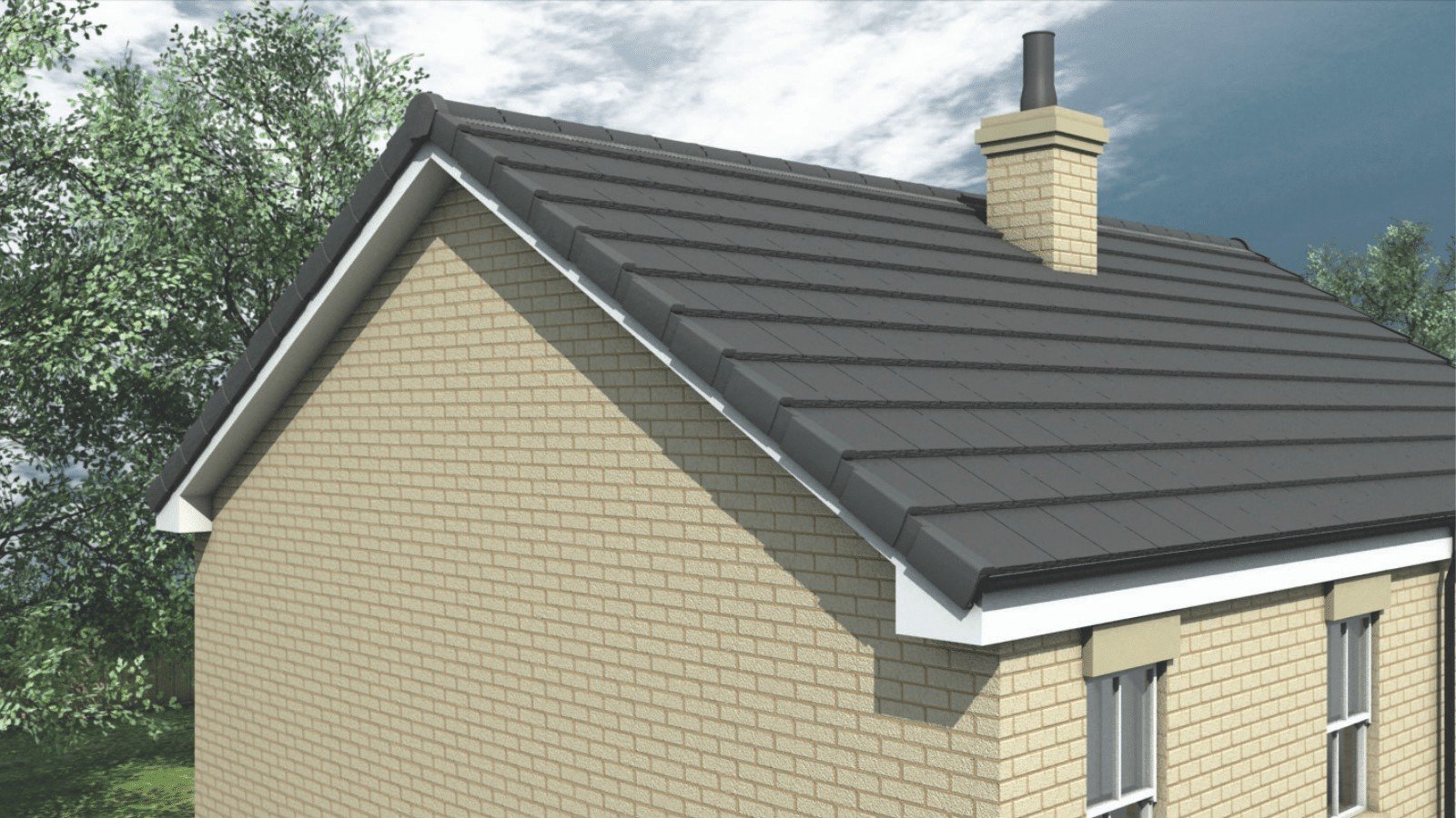 Dry verge services on residential property