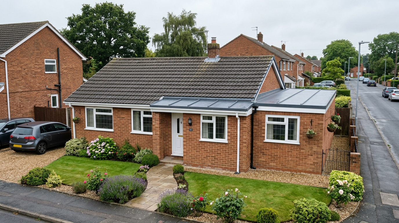 Flat Roofing work example 1