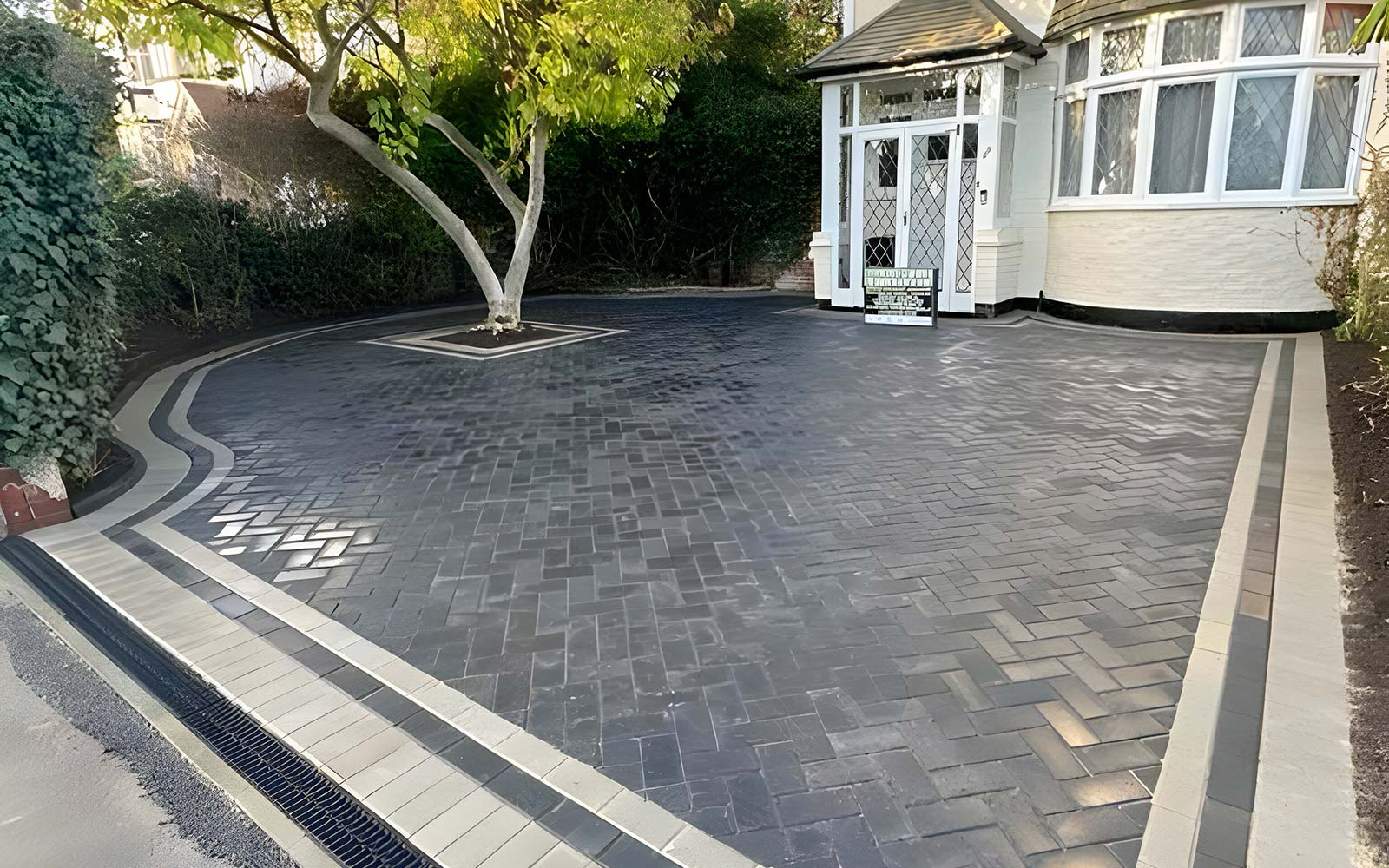 Quality block paving driveway installation