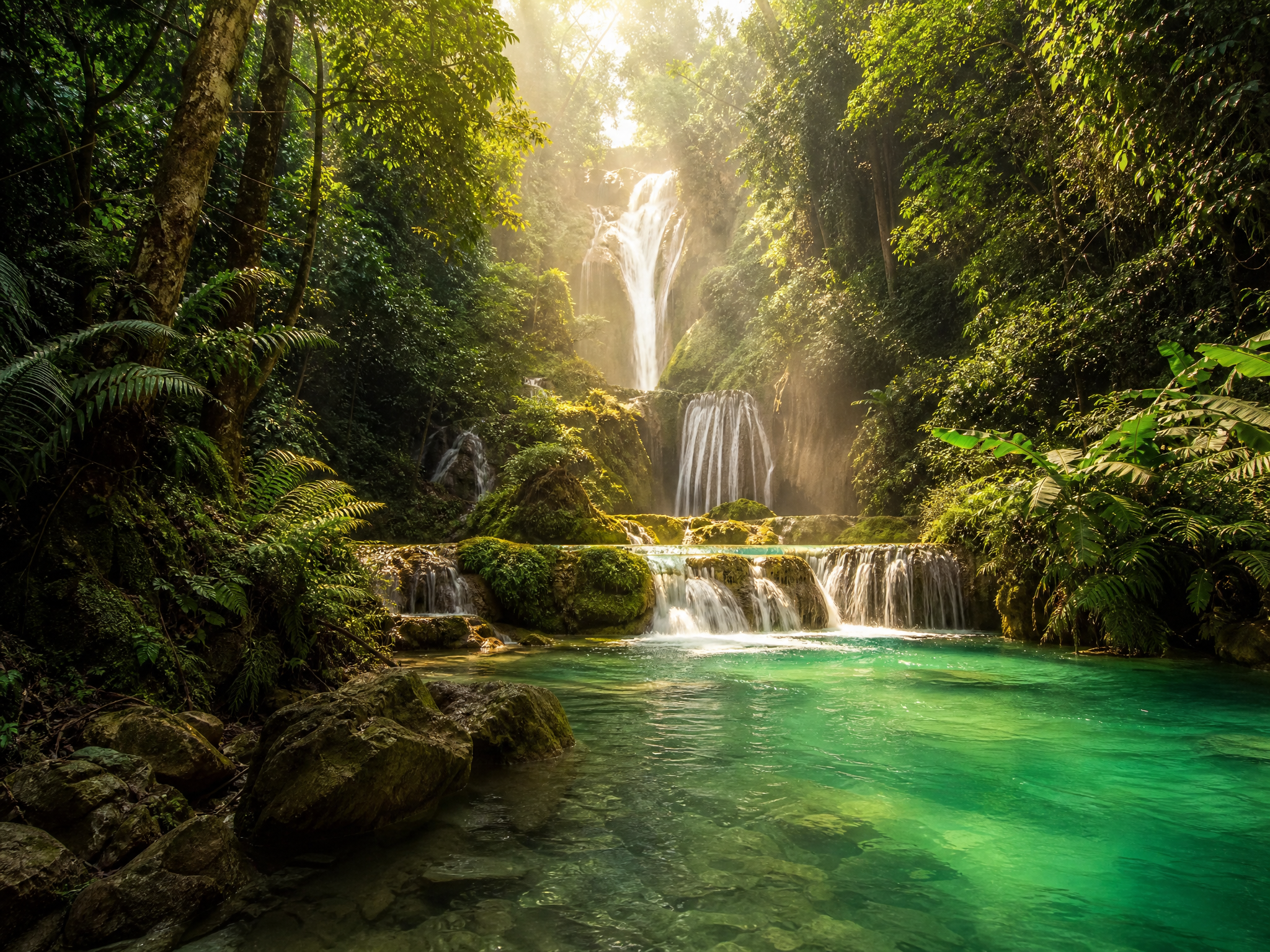 Cascada escondida en la selva de Nayarit