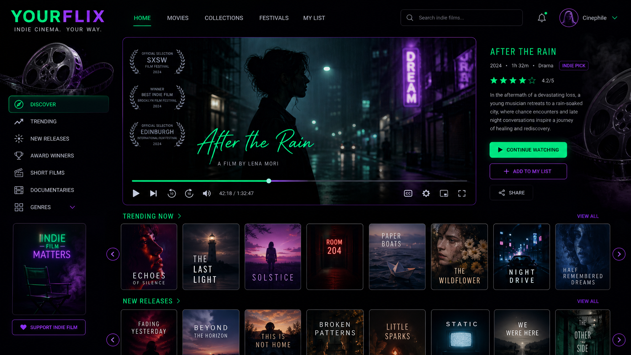 YourFlix preview