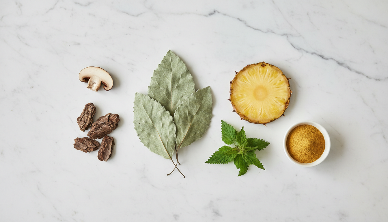 Natural ingredients in Pulmo Balance