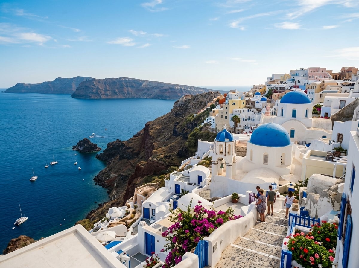 Santorini, Greece travel destination
