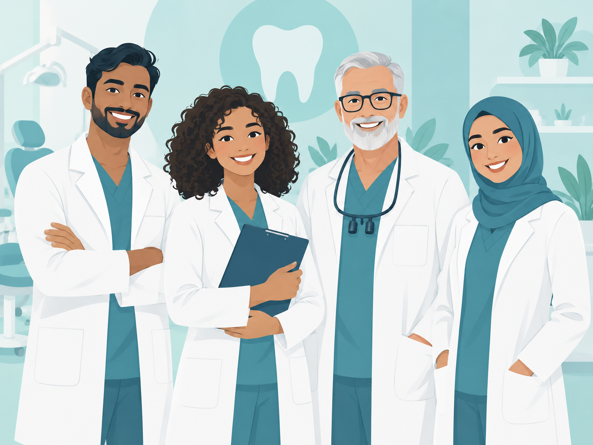 Dentist at Demo Premium Dental Clinic