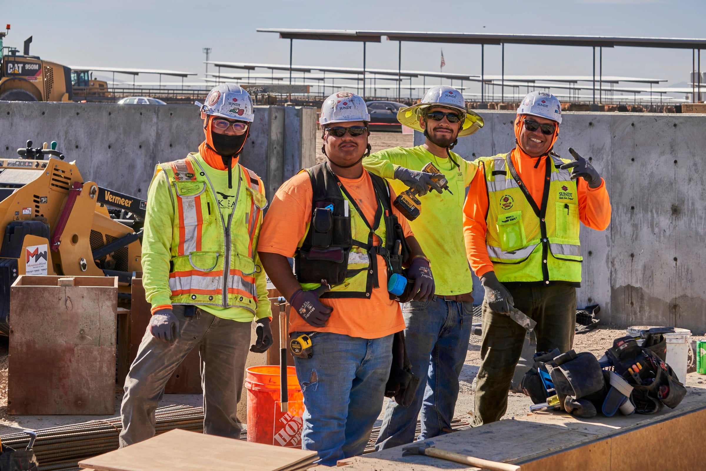 Professional trade team