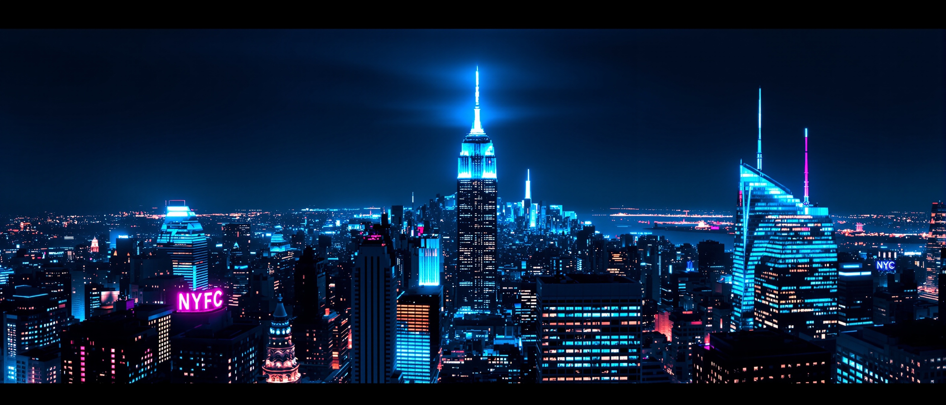 NYC Skyline at Night