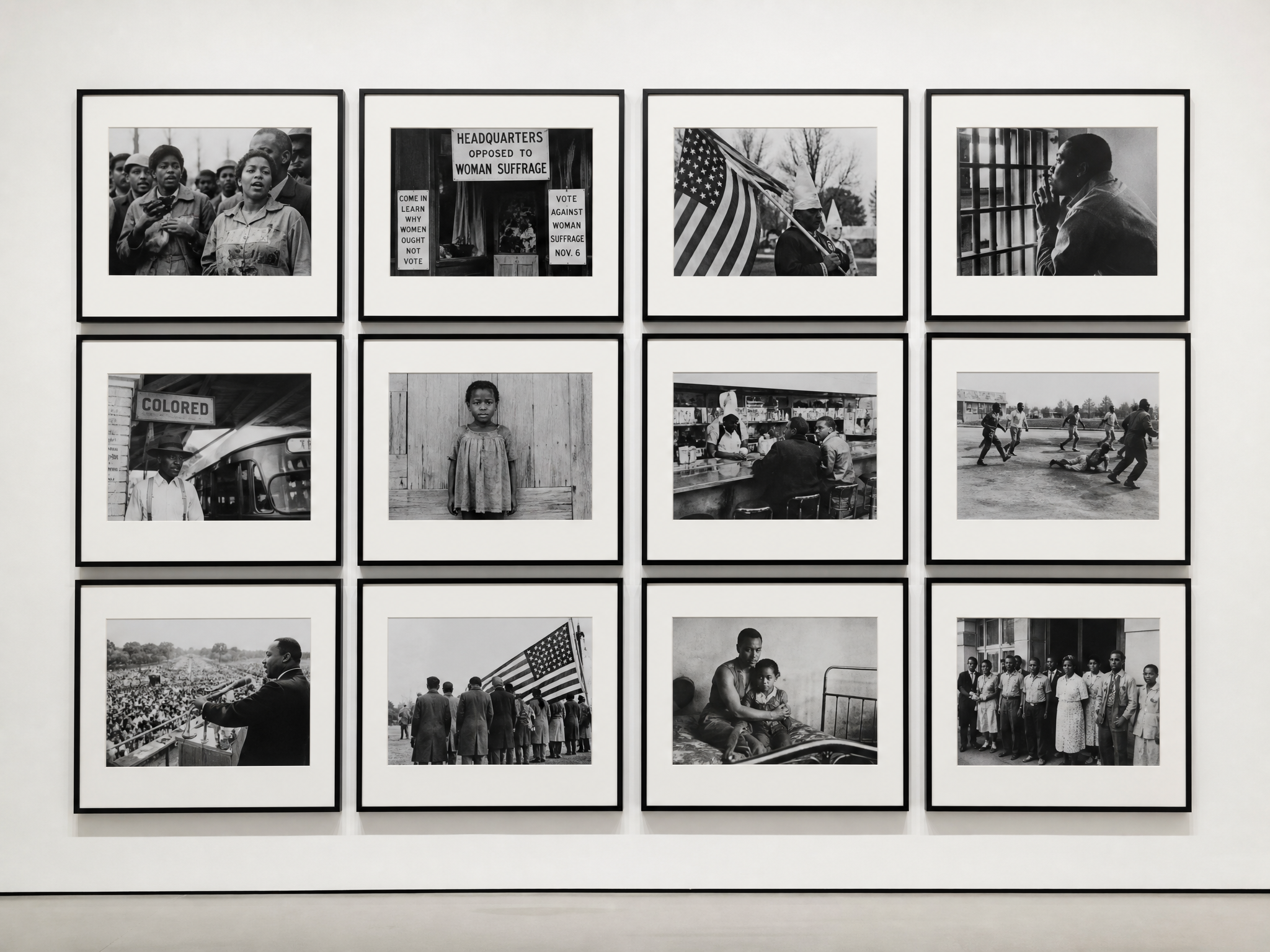 Nate Lowman & Thomas Ruff installation view