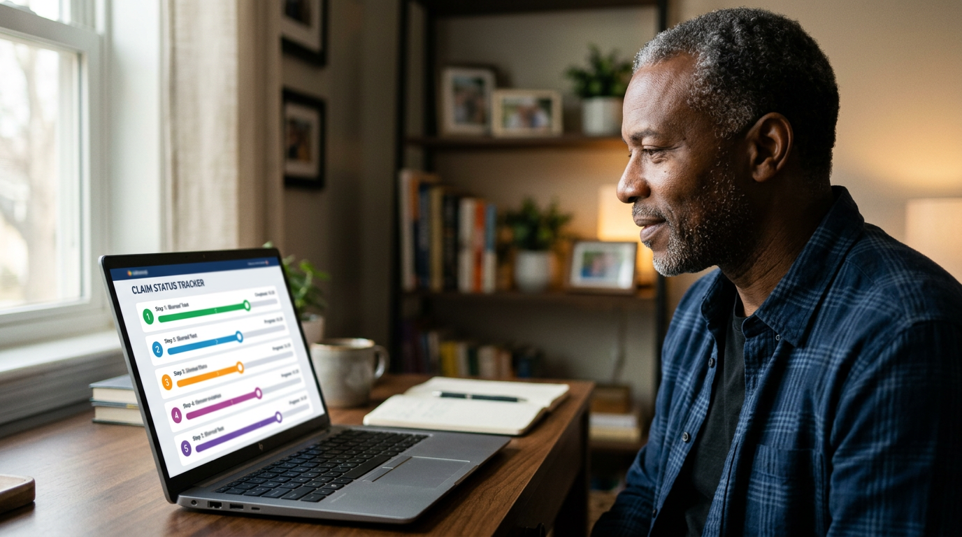 Check your claim or appeal status