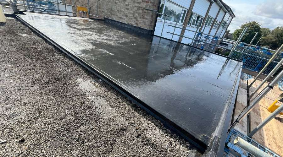 Flat Roof Installation & Repair (EPDM, GRP, Felt)