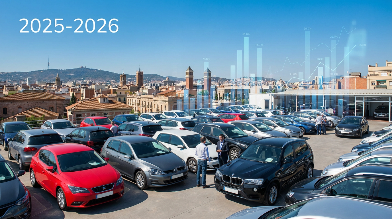 Mercado de coches de ocasión en España 2025-2026: cifras y oportunidades