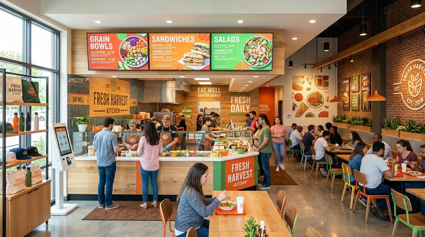 QSR & Restaurants retail environment