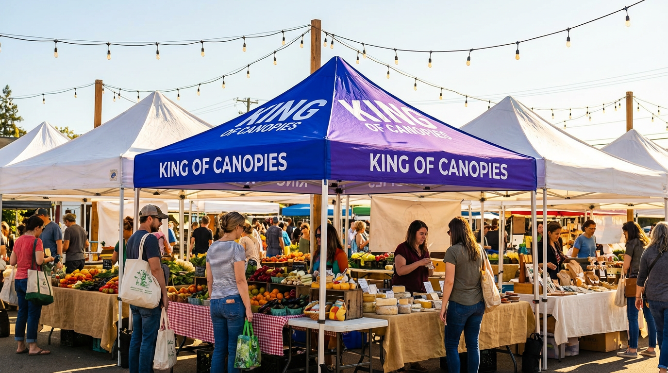 King of Canopies at an outdoor event