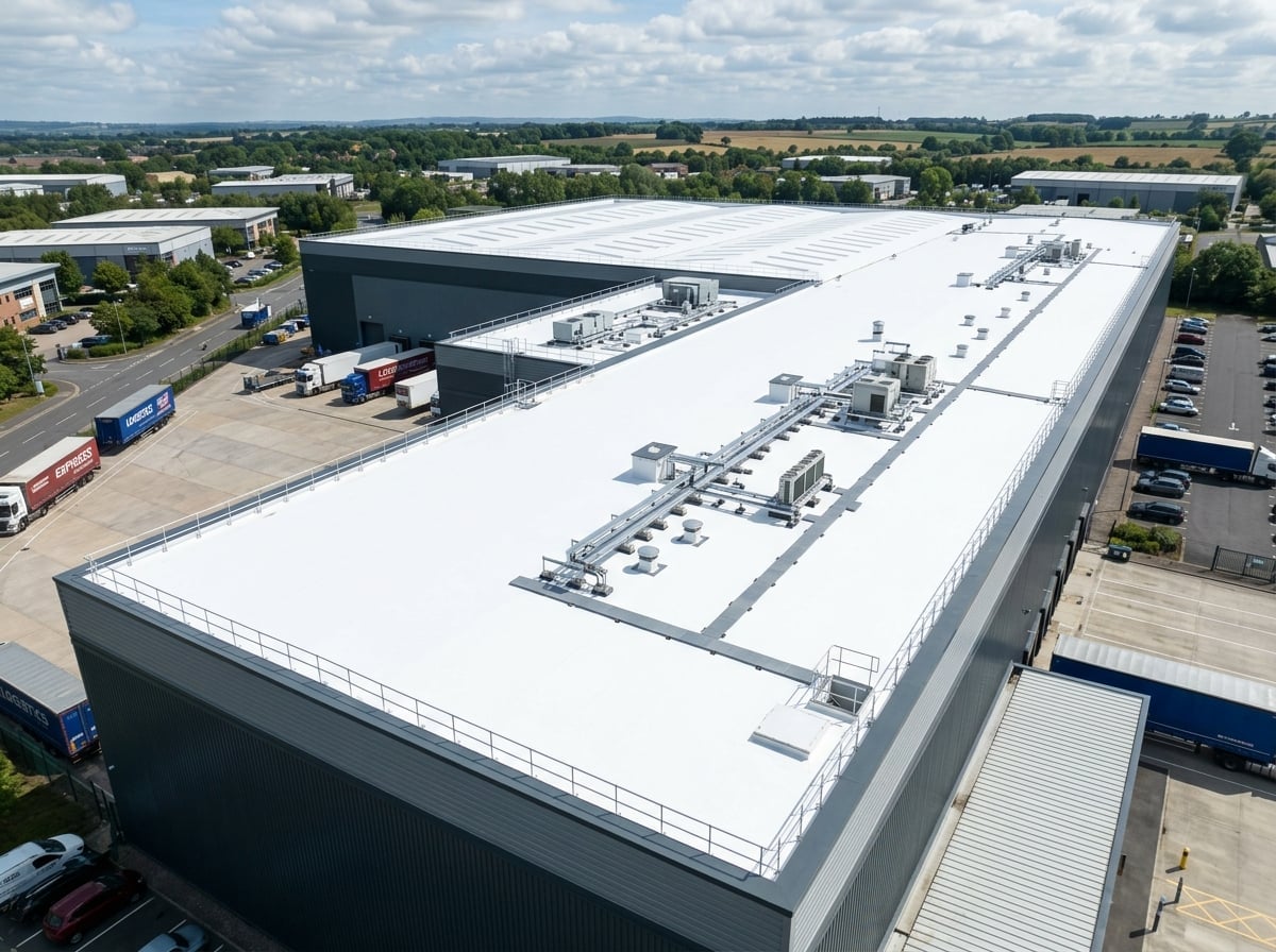 Commercial Flat Roof Installation
