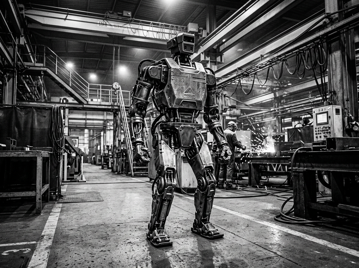 Schwerlast-Spezialist humanoid robot