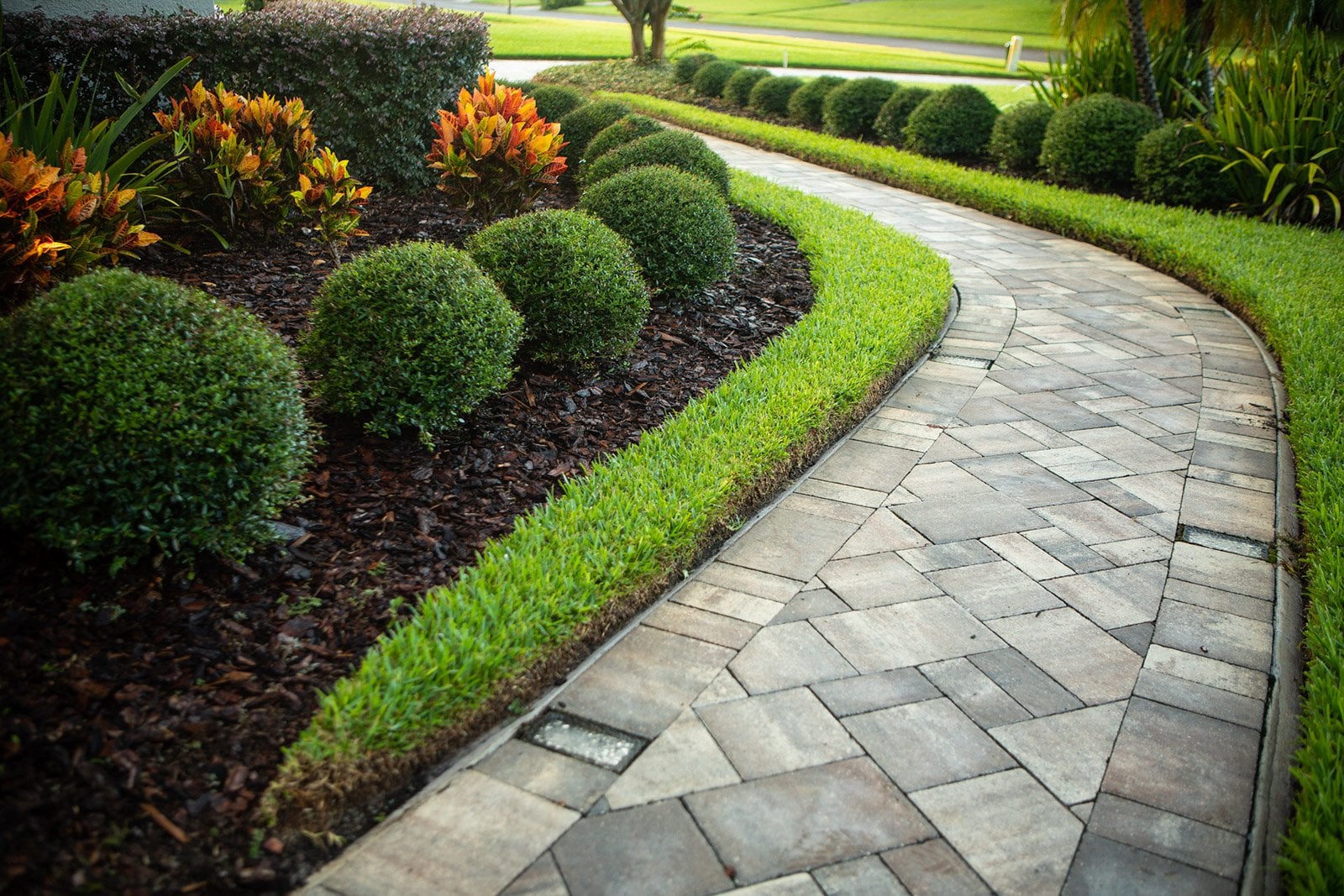 Walkway Paver Installation in Tampa Bay FL