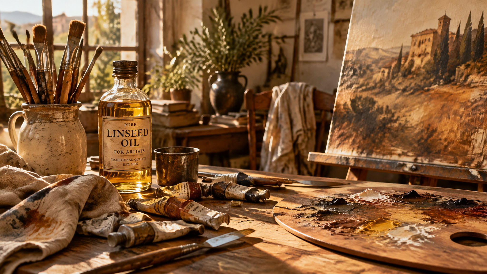 What Linseed Oil Smells Like When You're Almost There