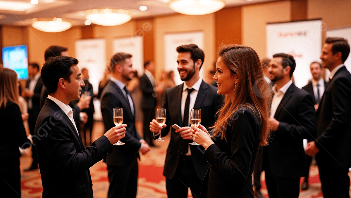 Professional networking event
