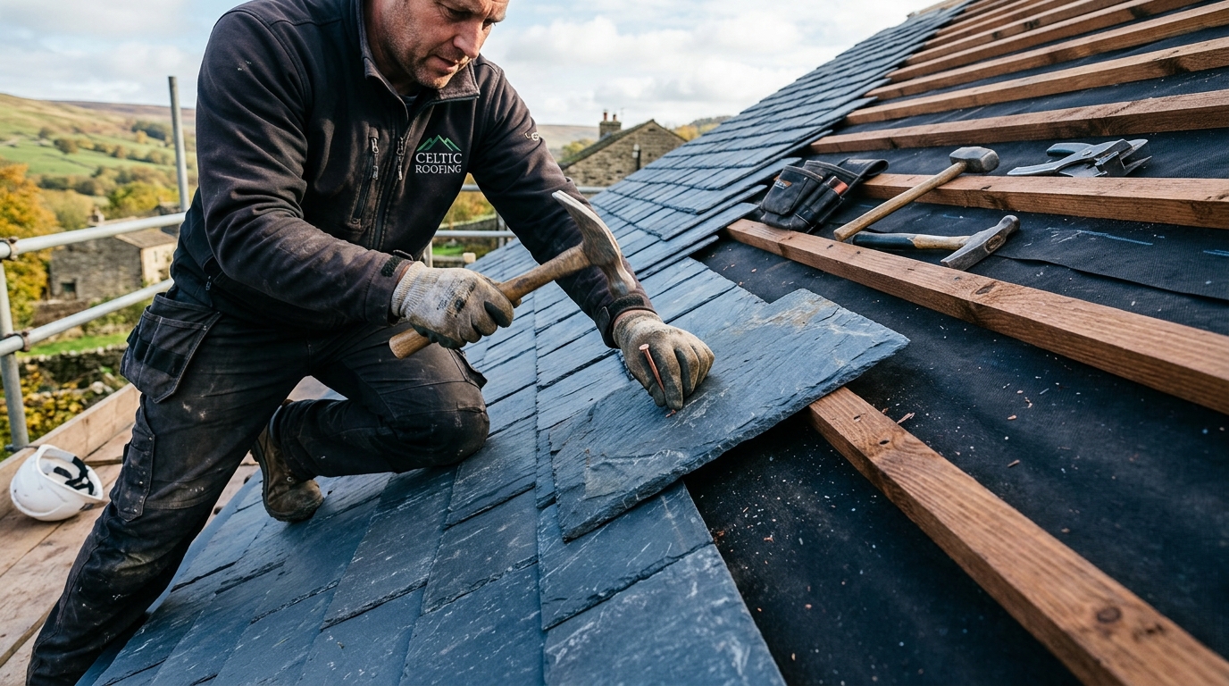New Slate Roof thumbnail 5