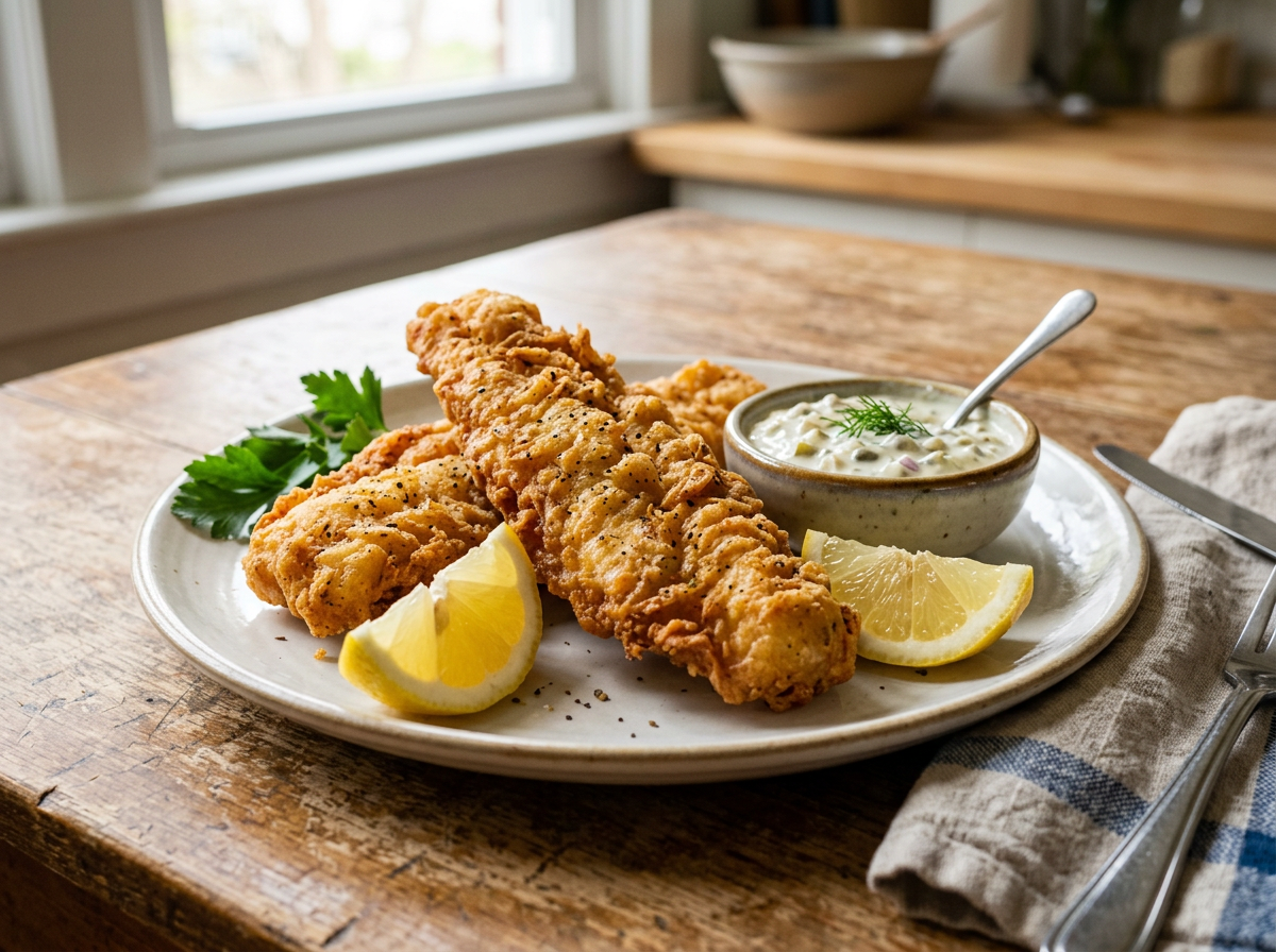 Buttermilk Battered Fish