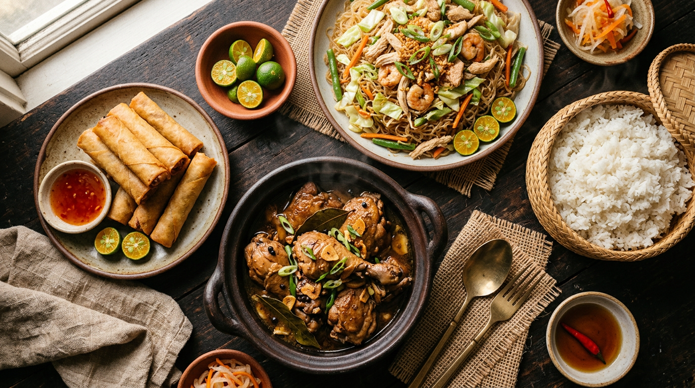 Filipino cuisine — signature dishes and ingredients