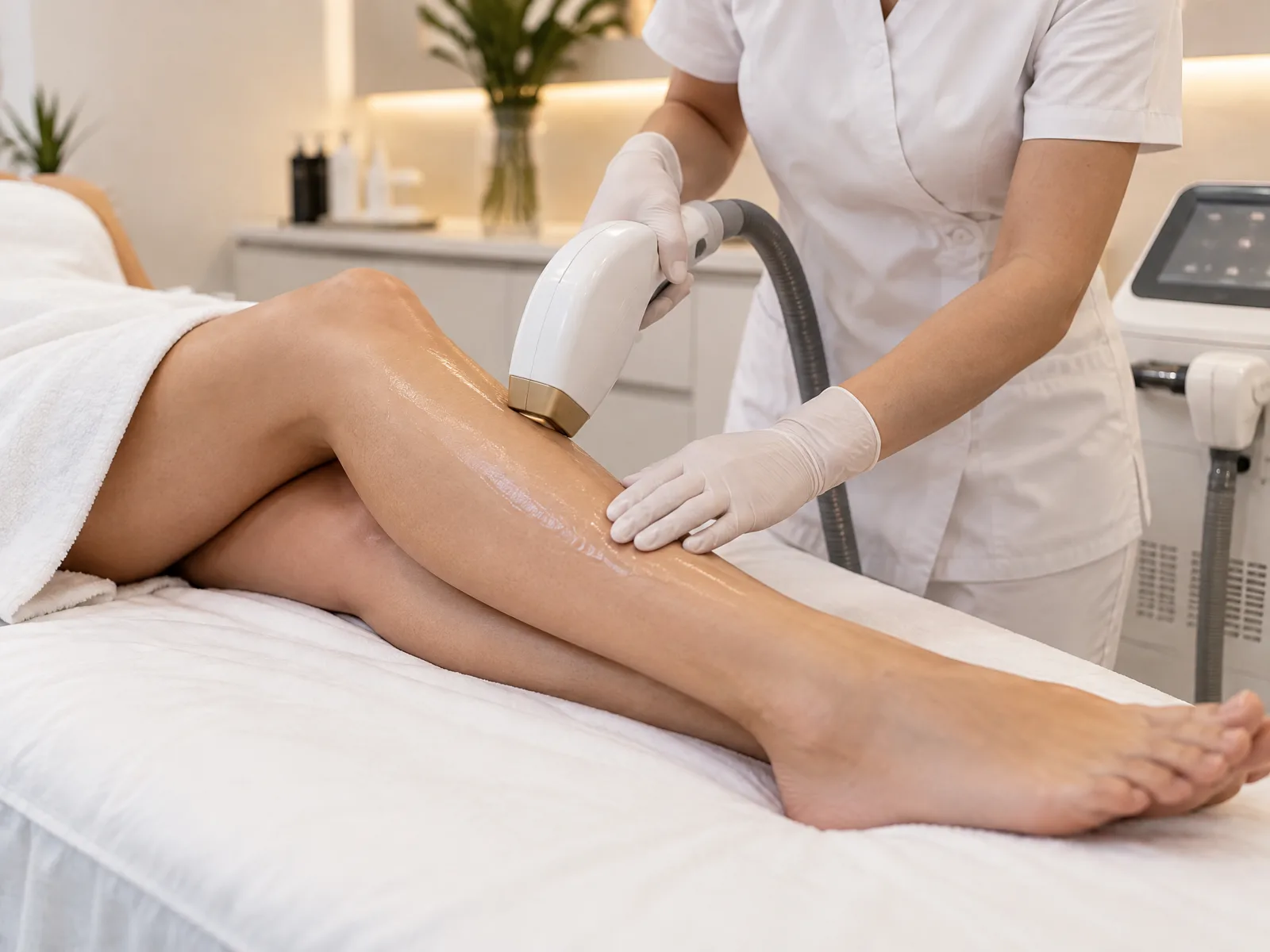 Equipamento de depilação a laser profissional em clínica em Sorocaba