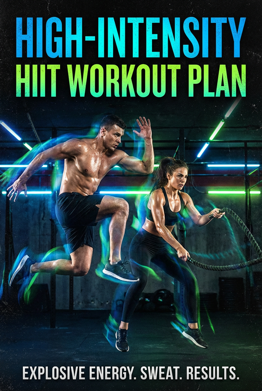 High-Intensity HIIT Workout Plan