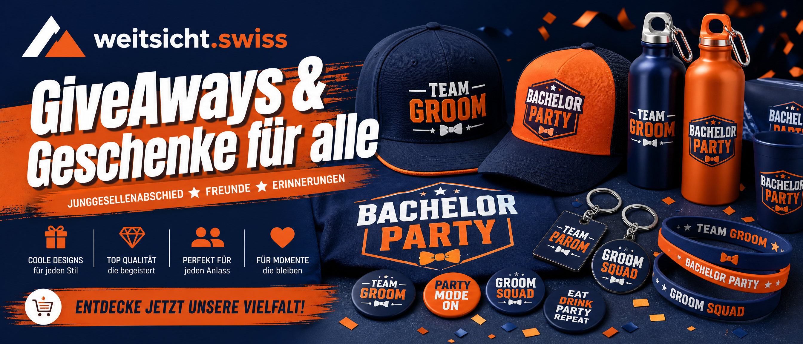 Merchandise und GiveAways bei weitsicht.swiss
