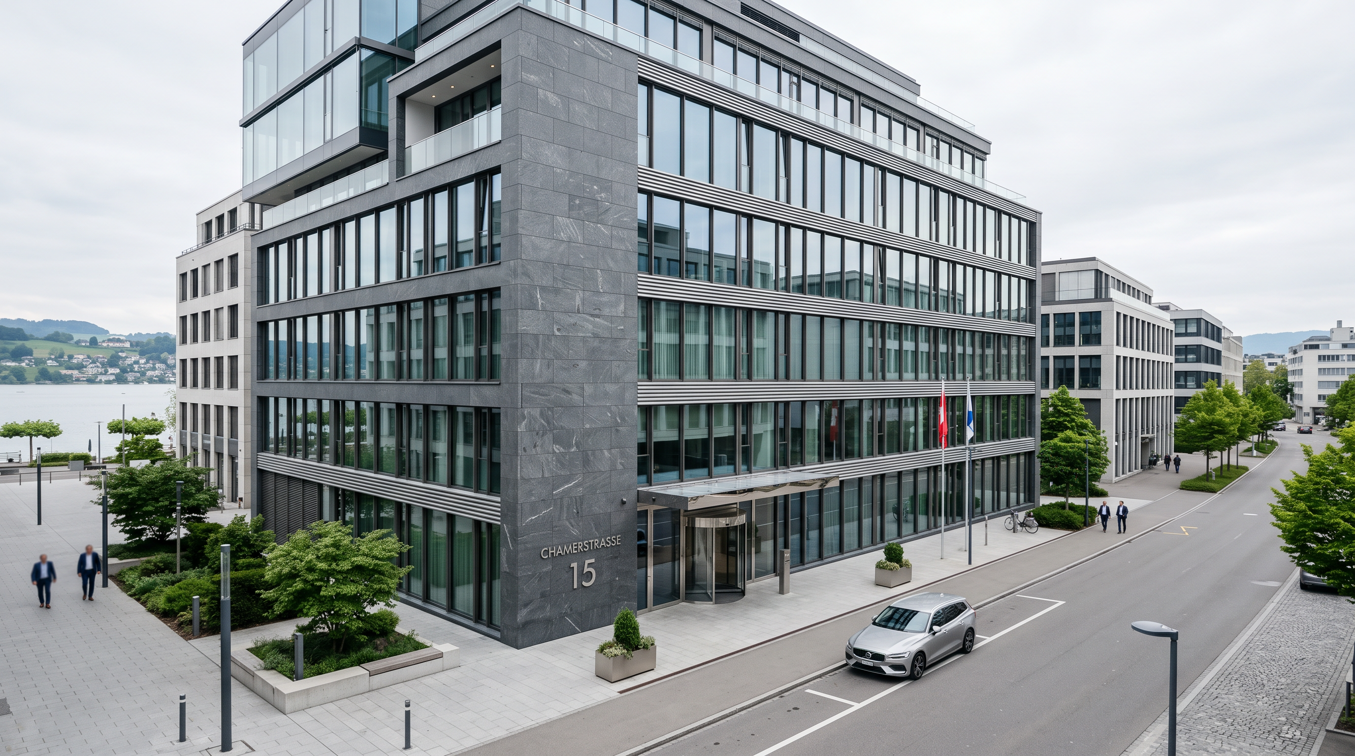 Sede de SwissGold Crypto AG en Zug, Suiza