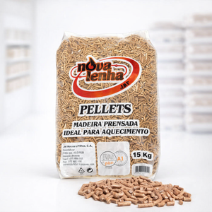 Pellets NovaLenha – Palete 77 sacos de 15 kg