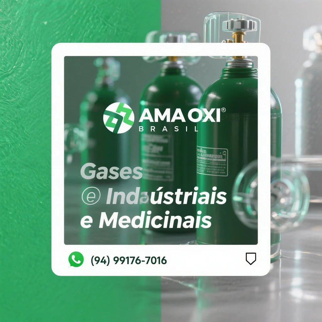 Gases industriais e medicinais — AMA OXI BRASIL