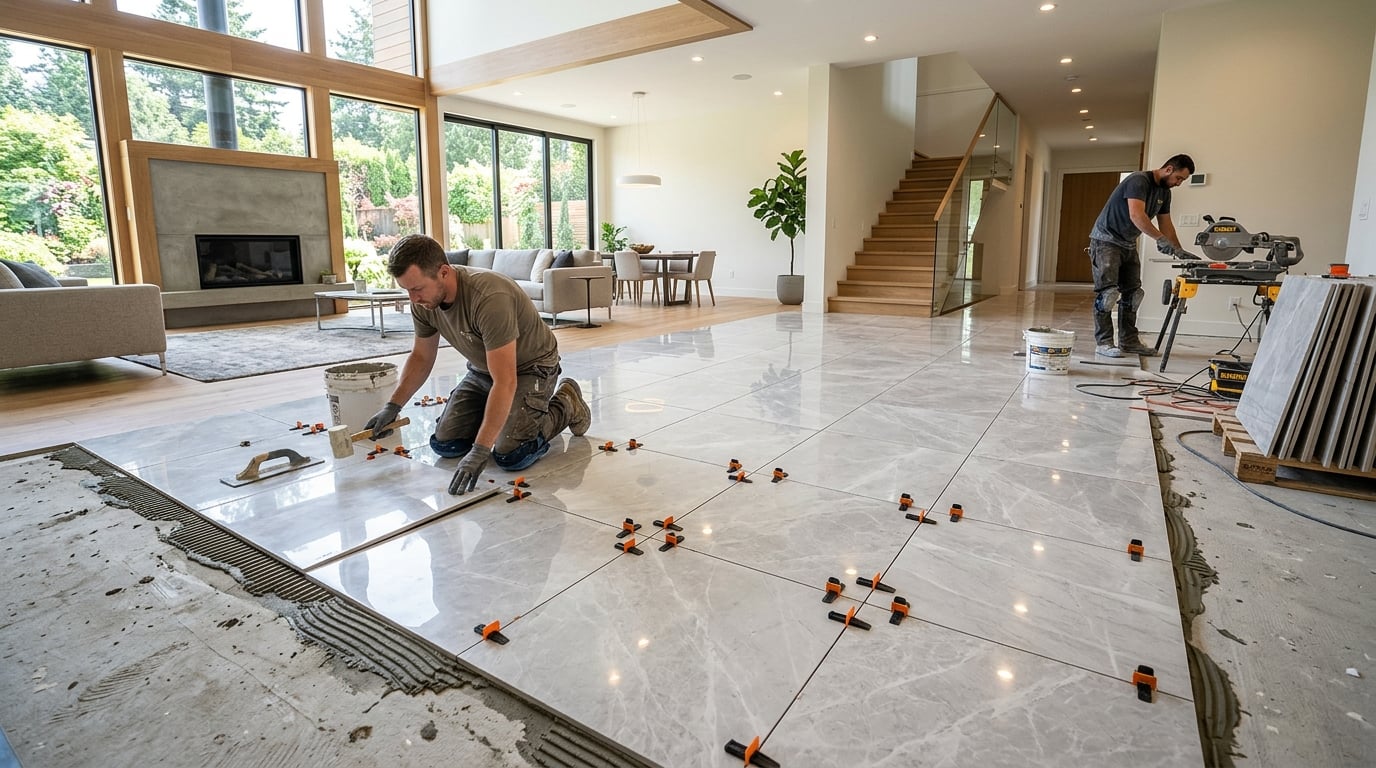 Floor Tile Installation