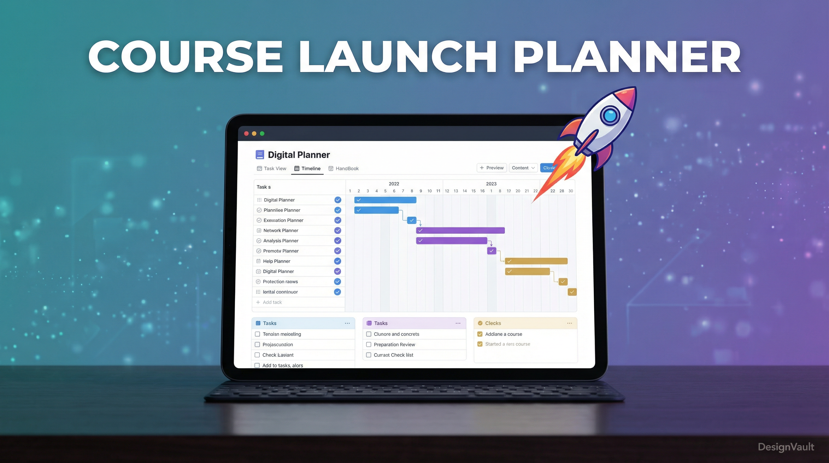 Course Launch Planner & Checklist System
