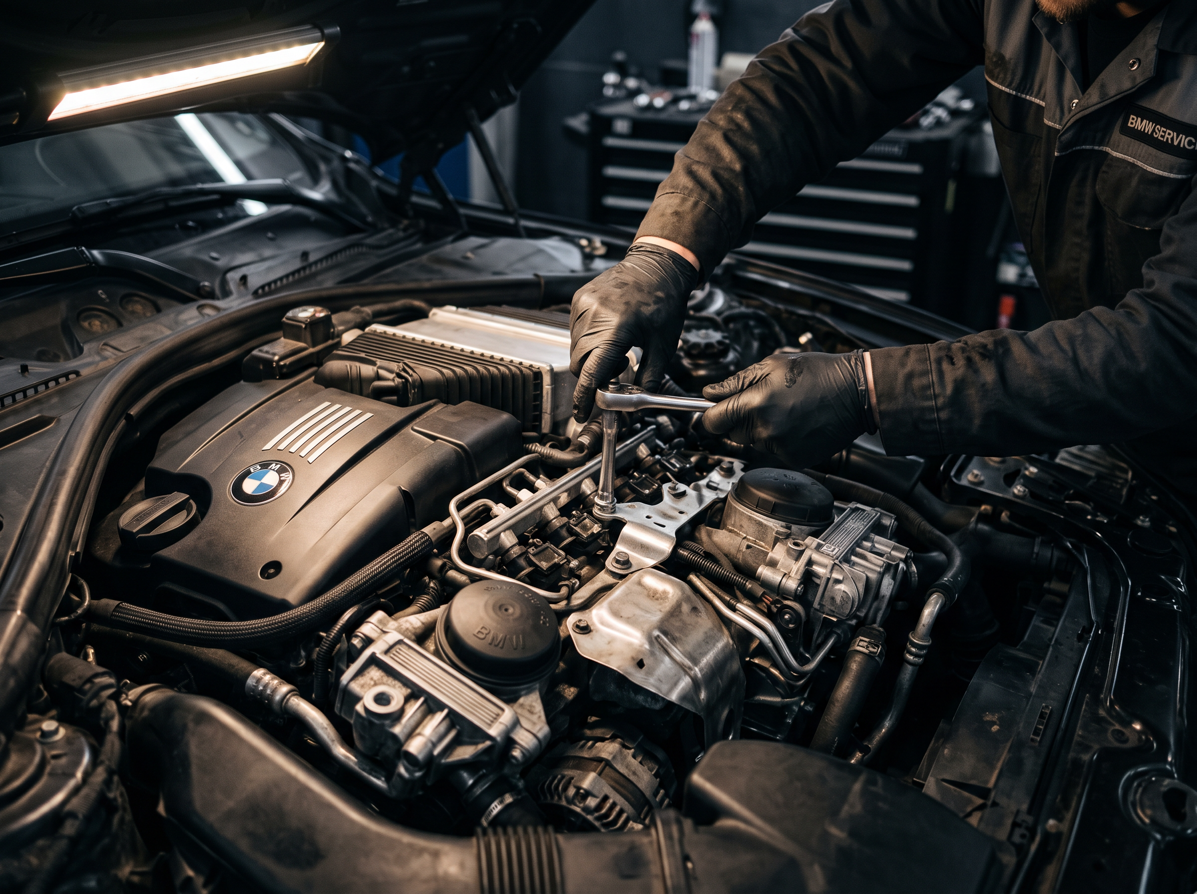 Ankara BMW motor tamiri - BMW motor bölmesi servis
