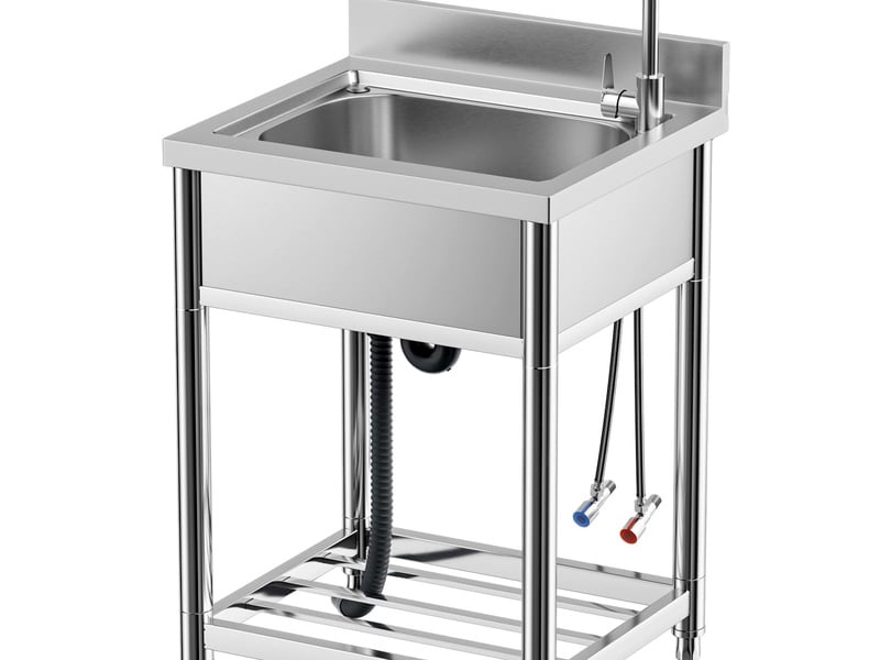 Endüstriyel Evye Tekli