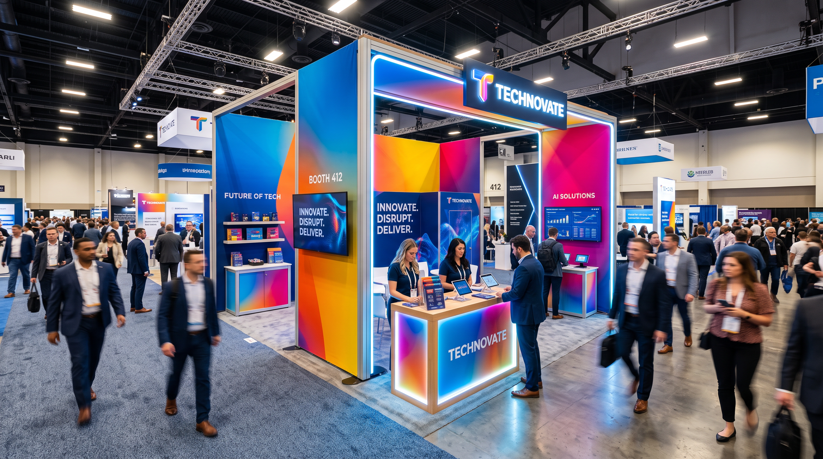 Exhibition Stand Printing UK: Design Tips to Maximise Your Trade Show Impact