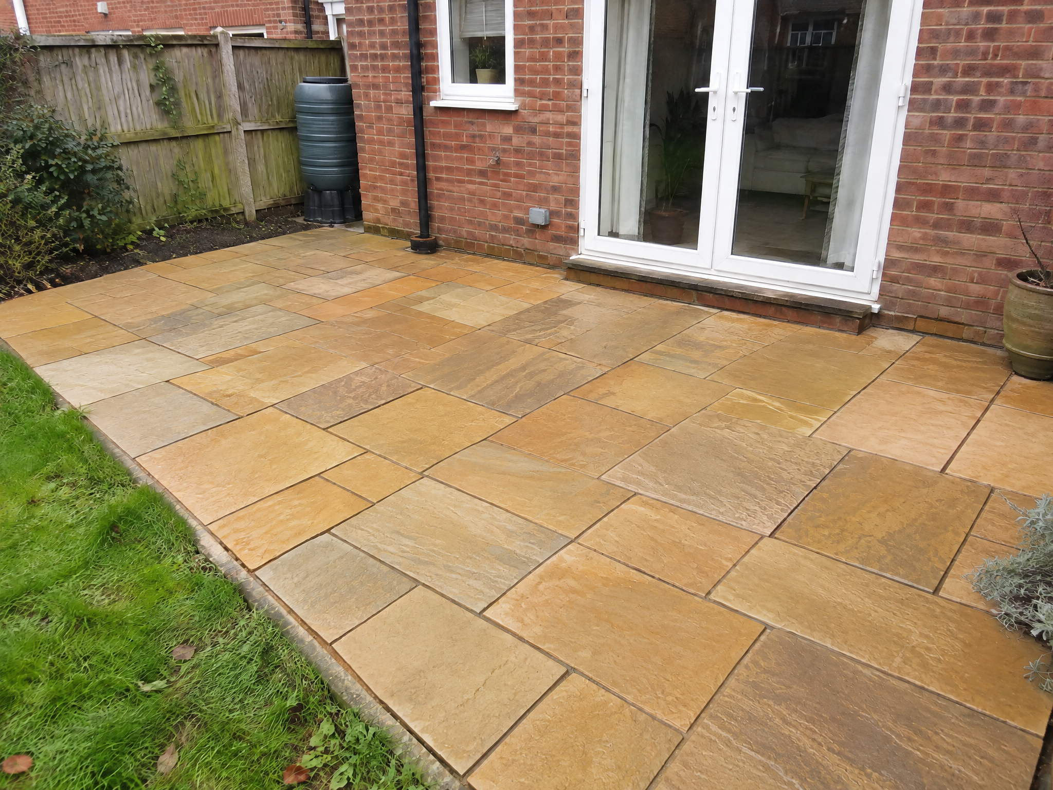 Patio Power Washing - after
