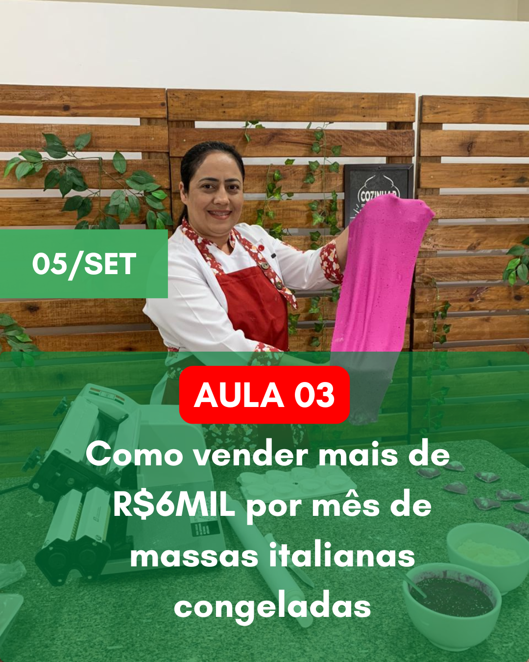 Aula 03 - Como vender mais de R$6MIL por mês de massas italianas congeladas