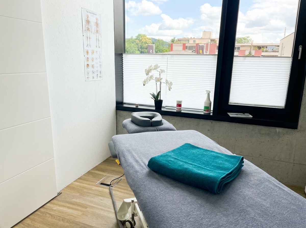 Behandlungsraum Physio Salus Aarau