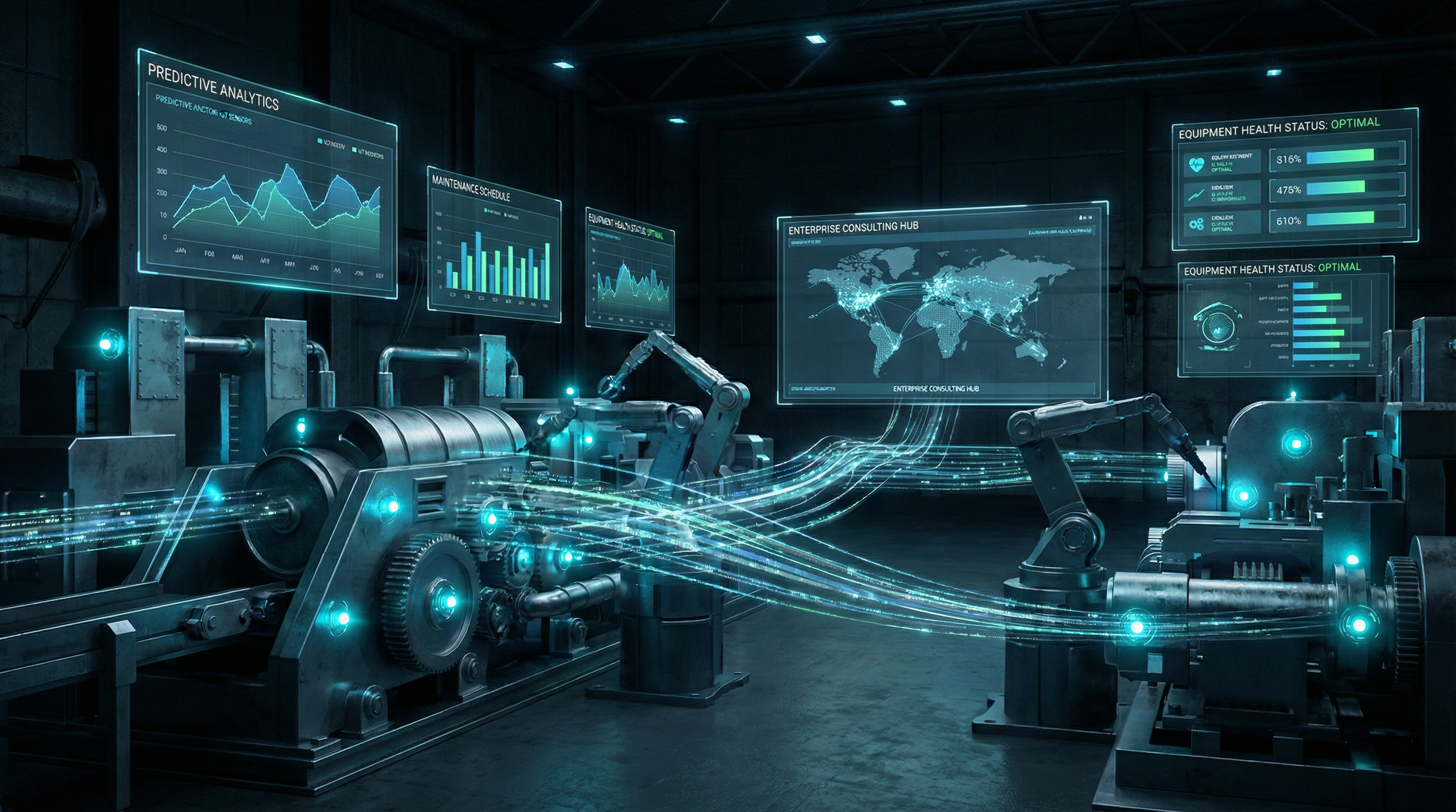 Mantenimiento Predictivo con IoT: Cómo Reducir Paros No Planificados un 60%