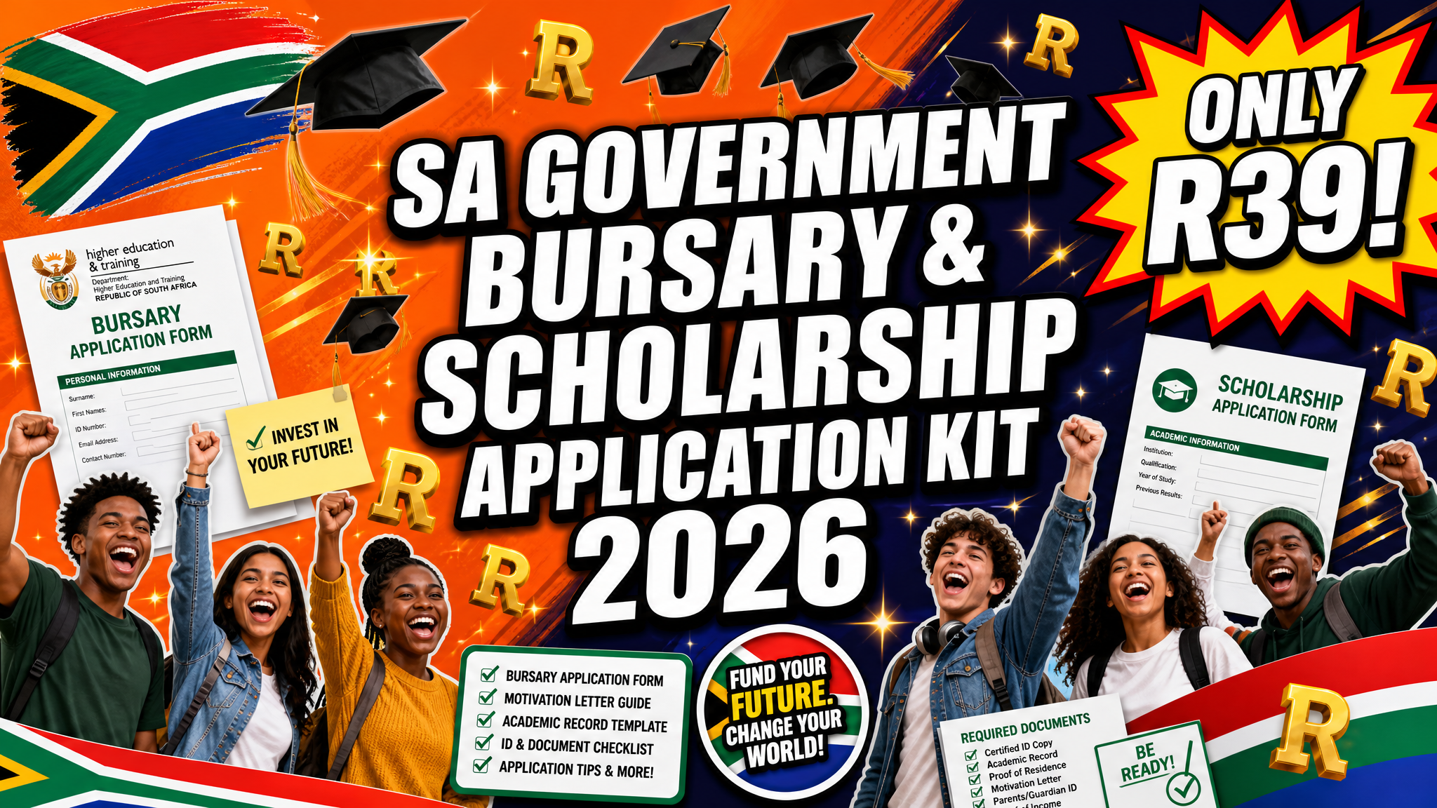 SA Government Bursary & Scholarship Application Kit 2026
