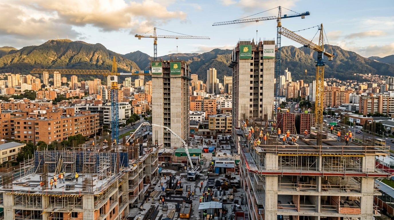 Costo de Construcción por m² en Colombia 2026: Precios Reales por Ciudad y Tipo de Obra