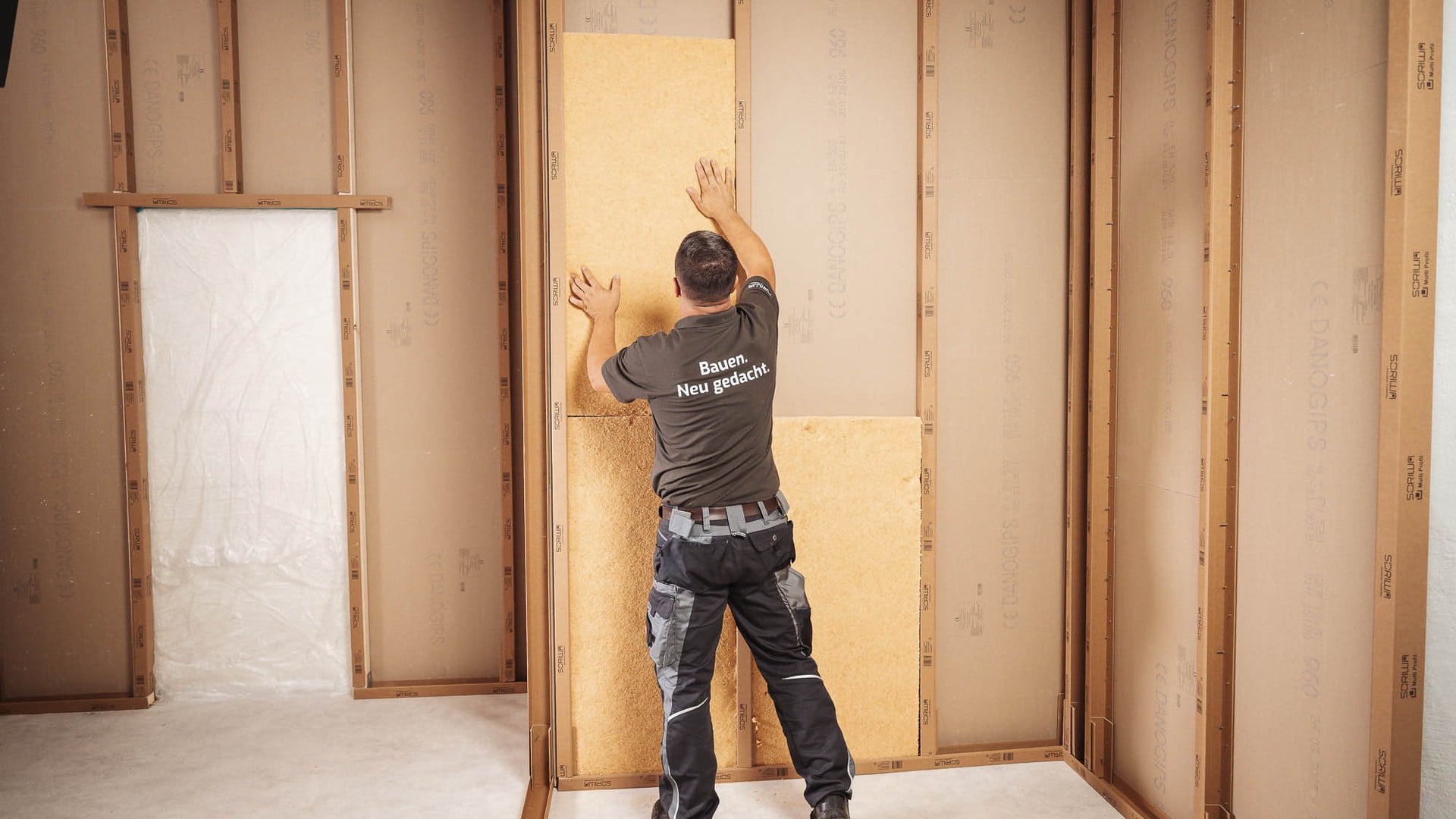 Dry lining and plasterboard installation