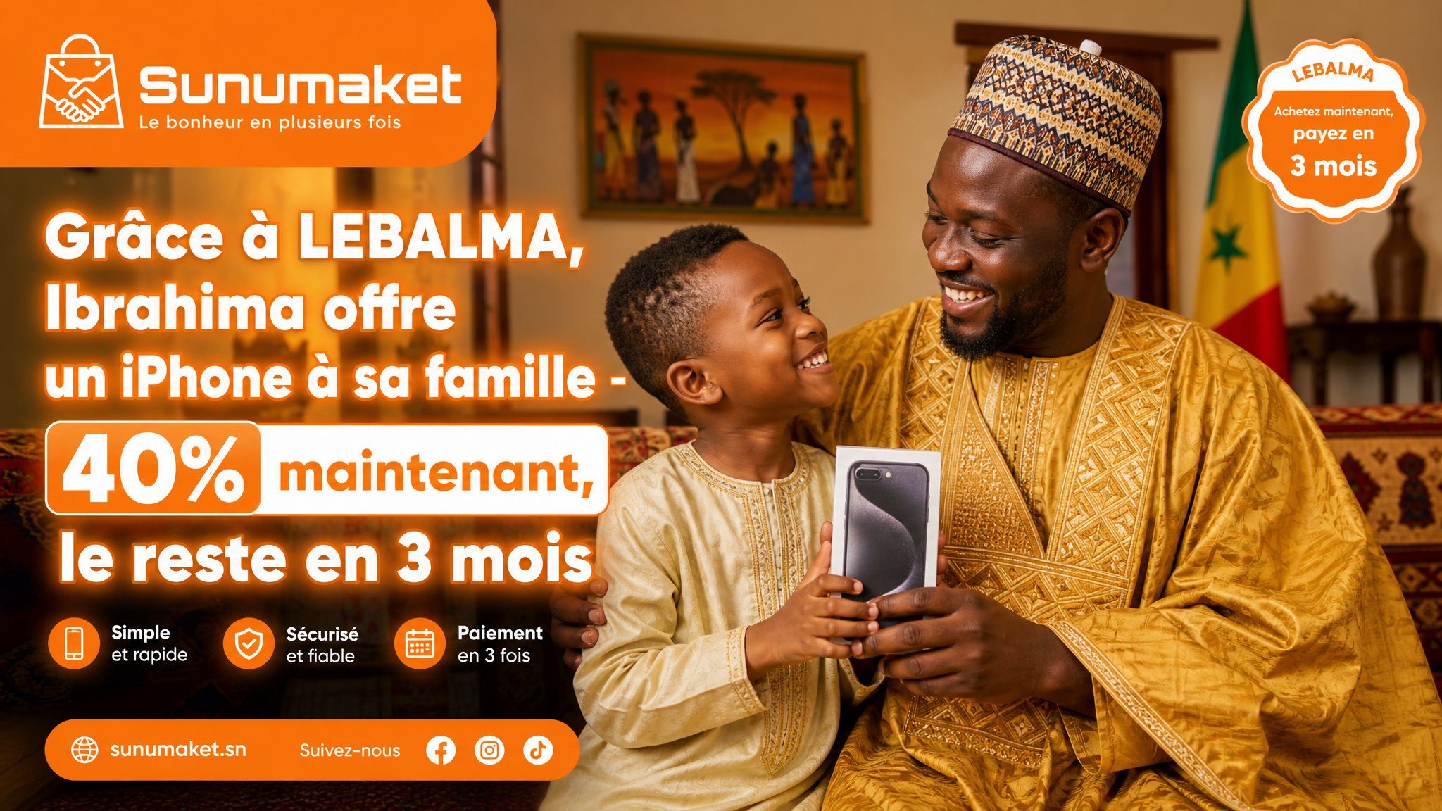 LEBALMA - Votre iPhone en 4 paiements